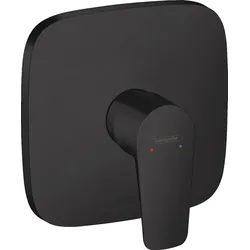 hansgrohe Talis E Einhebel-Brausemischer Unterputz, 71765670, Farbe: Mattschwarz