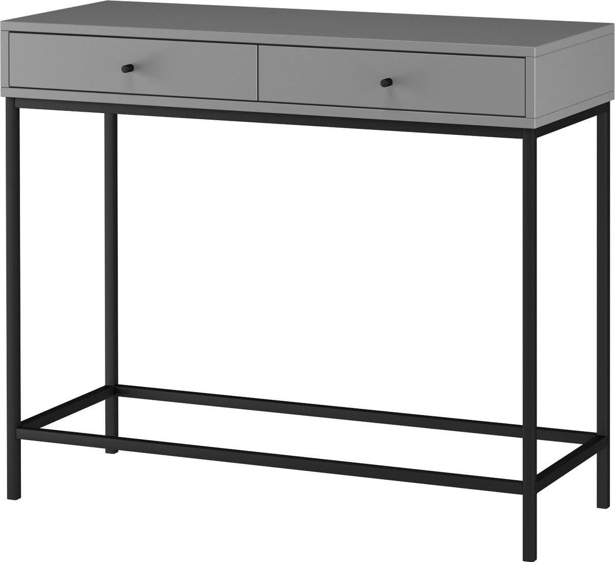 Notio Living Celine Consoletafel met 2 laden - Grijs