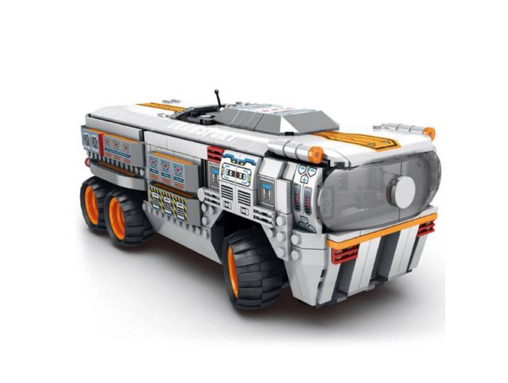 Reobrix Reobrix 99004 Transportfahrzeug Klemmbaustein RC Fahrzeug 1298 Teile Spielbausteine