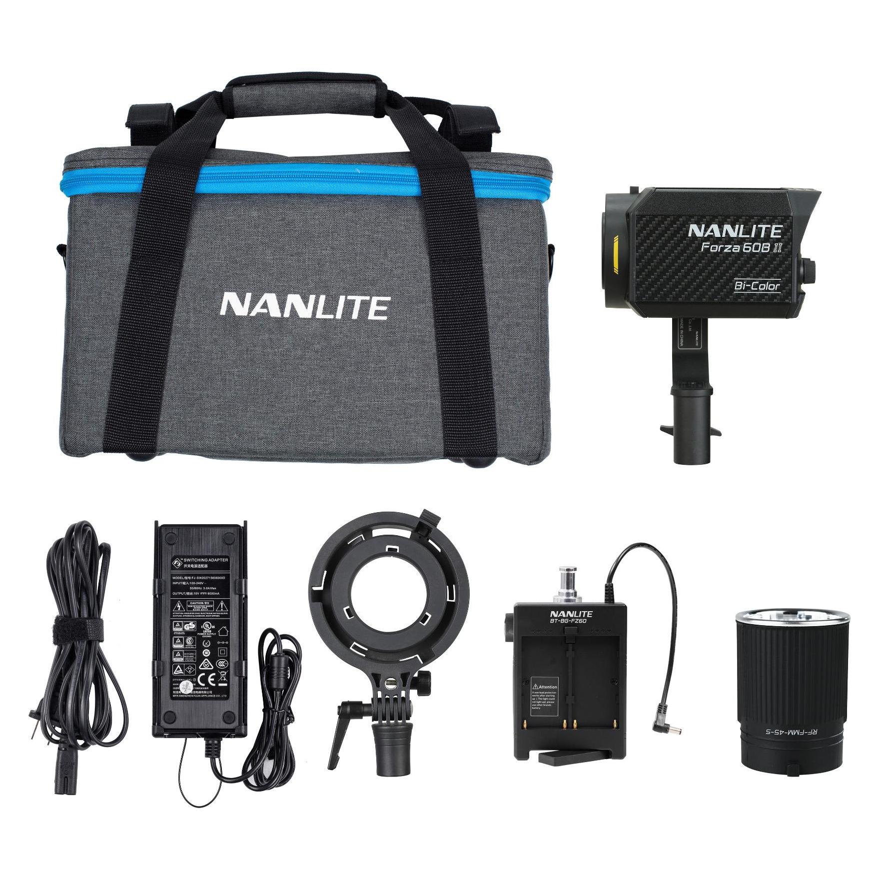 Nanlite Forza 60B II (Studioleuchte, Videoleuchte) (12-2045)