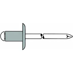 Gesipa, Nieten, Blindniet.5,0x18 F Alu (250)