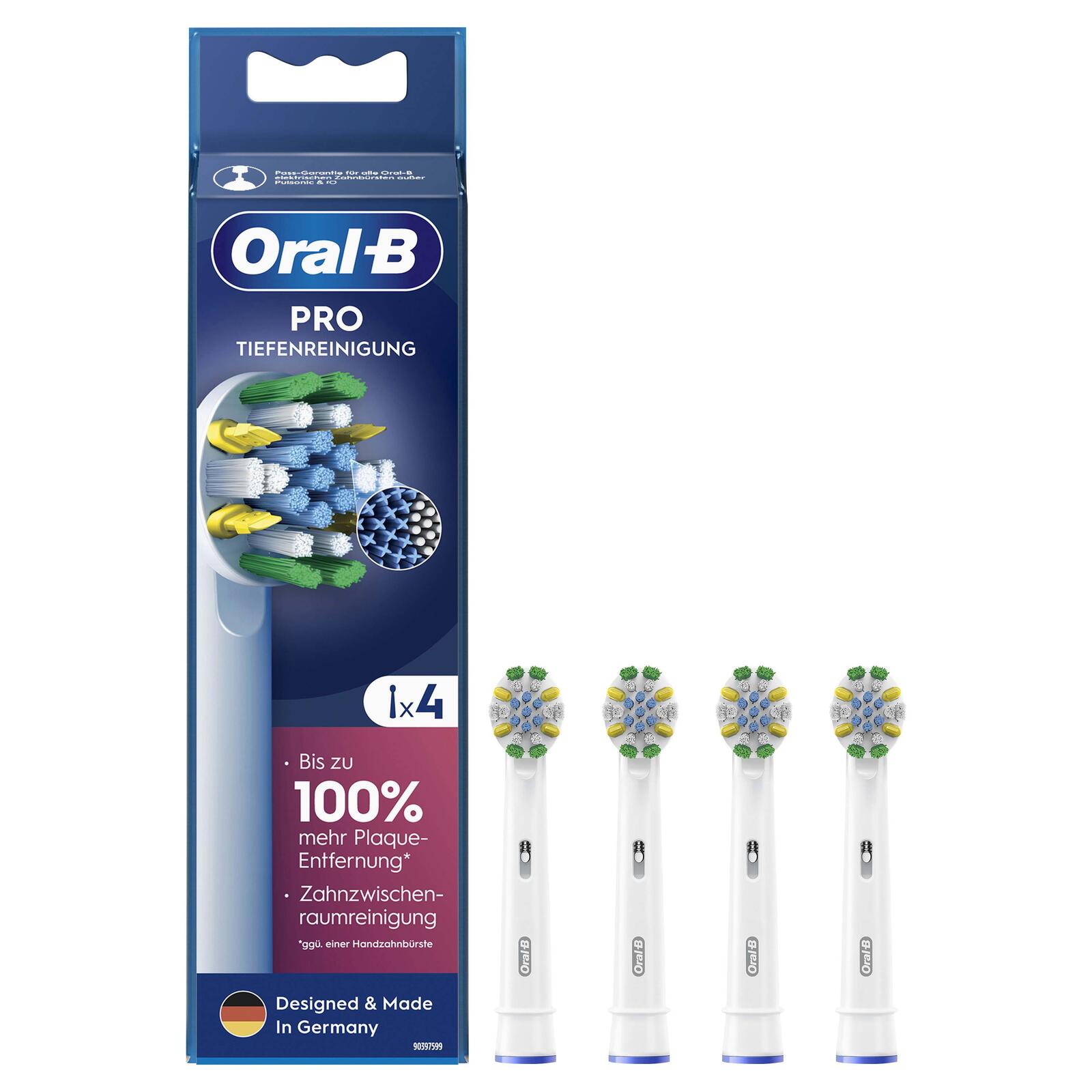 Oral-B Zahnbürstenaufsätze PRO Tiefenreinigung 8006540860885