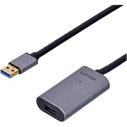 Unitek Y-3004 USB Kabel USB 3.2 Gen 1 (3.1 Gen 1) USB A (5 m, USB 3.2 Gen 1), USB Kabel