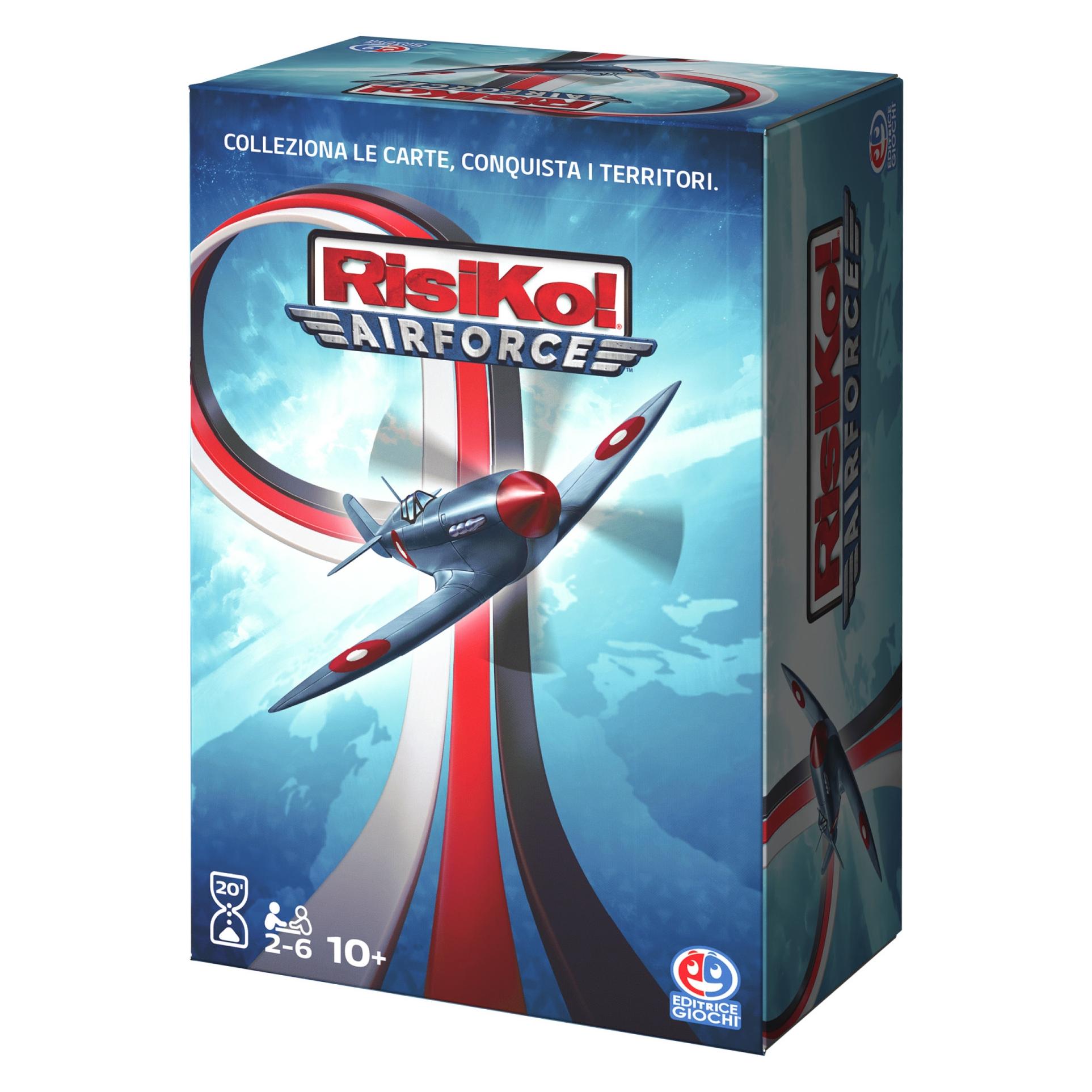 Spin Master Risiko Airforce, strategisches Kartenspiel, 2-6 (Deutsch, 2 - 6 Spieler) (69687373)