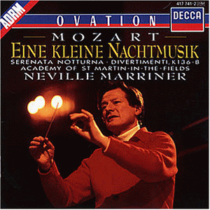 Neville Marriner - Nachtmusik/Divertimenti 136-38 - Preis vom 08.10.2026 07:26:42 h