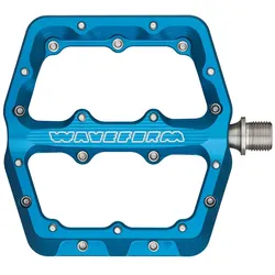Wolf Tooth Waveform Pedals, Large, Plattform-Pedal, blue