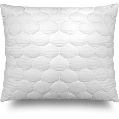 Microfaserkissen JOHN COTTON "Bio Greta 40x80, 80x80, kuschelig", weiß, B:40cm H:15cm L:80cm, Bezug: 100% Polyester. Füllung: 100% Polyester, Kopfkissen, Schlafkomfort. Atmungsaktiv, pflegeleicht