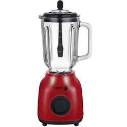 Fagor 2-in-1-Standmixer – – FGB2153 – 400 W – 1,5-Liter-Messbecher aus Glas – Rot, Standmixer, Rot