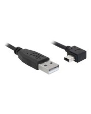 Delock USB-Kabel USB Typ A 4-polig M Mini-USB B M 5 m rechter Winkelverbinder (82684)