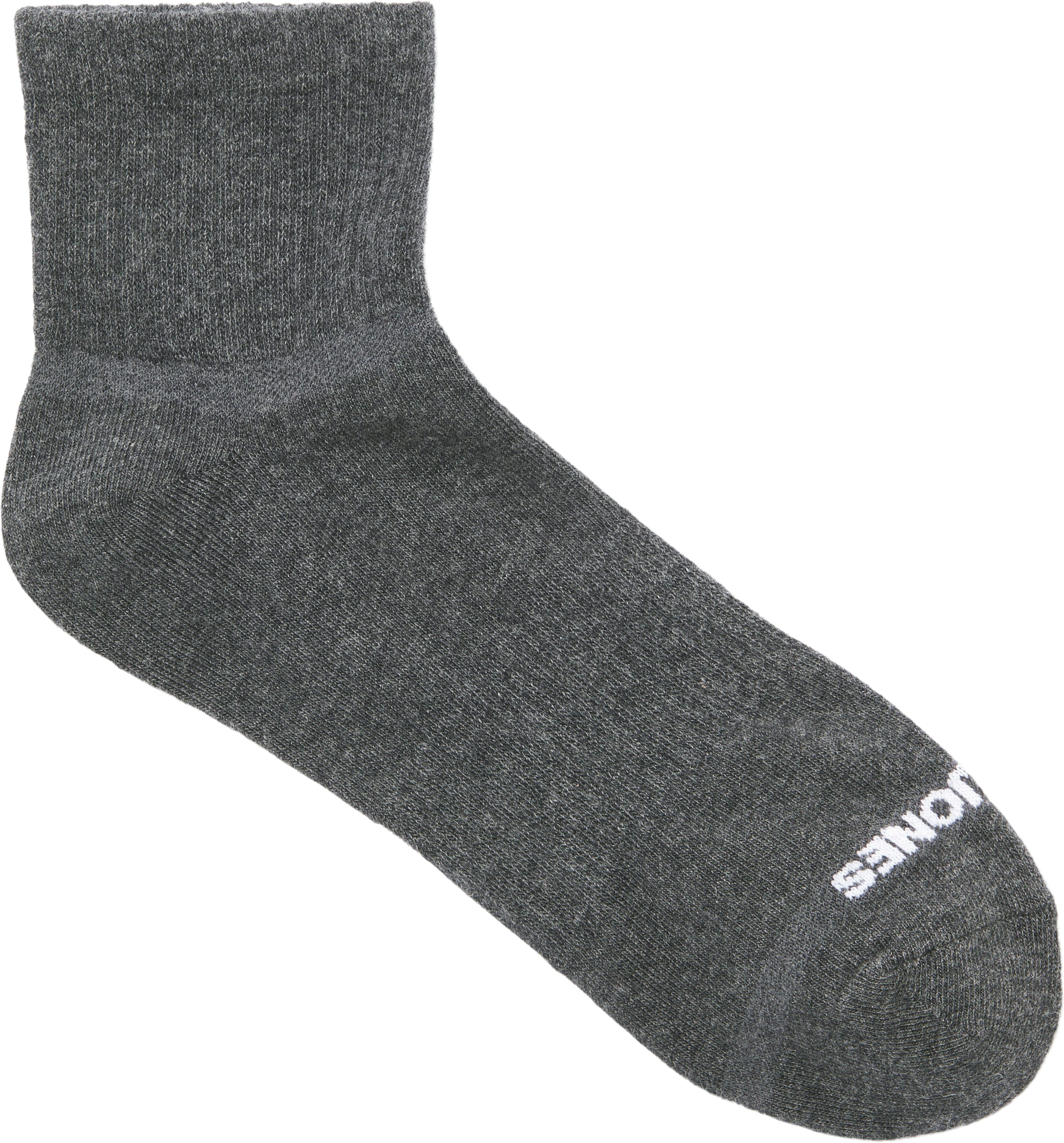 Jack & Jones "JACLUCA SHORT TENNIS SOCKS 3 PACK NOOS" Packung, 3 Stk. tlg. schwarz pack:dunkelgrau melange, light grau melange Einheitsgröße