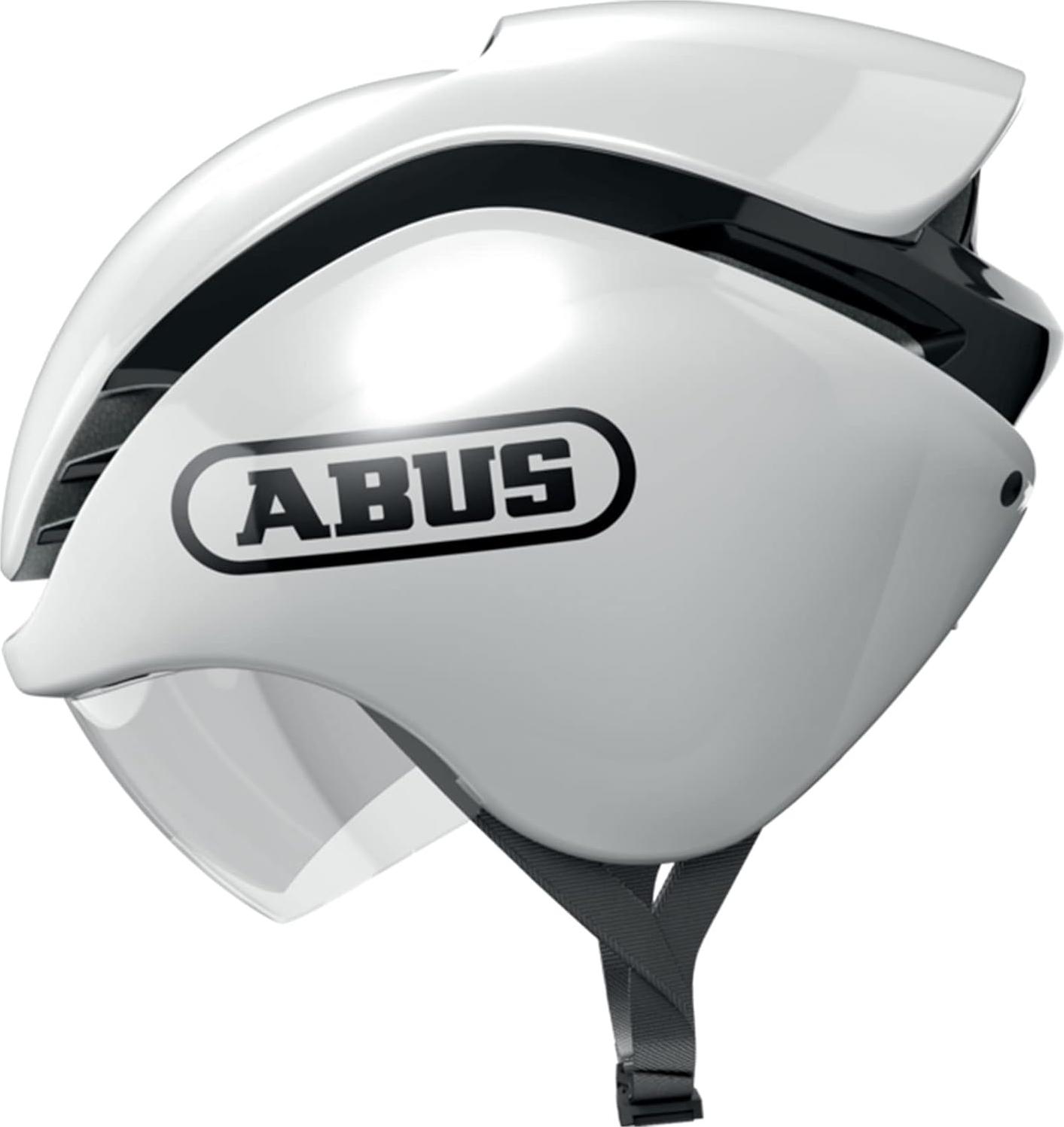 Abus Unisex Fahrradhelm Gamechanger Tri Weiß S (51-55 cm)
