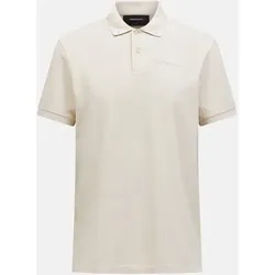 PEAK PERFORMANCE Herren Polo M Original Polo-SAND FOG, Größe L in Braun Braun