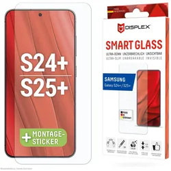 DISPLEX Smart Glass (9H) für Samsung Galaxy S24+/S25+