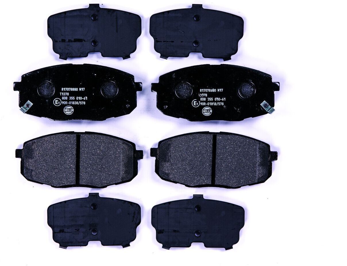 HELLA 8DB 355 010-611 Brake pad set