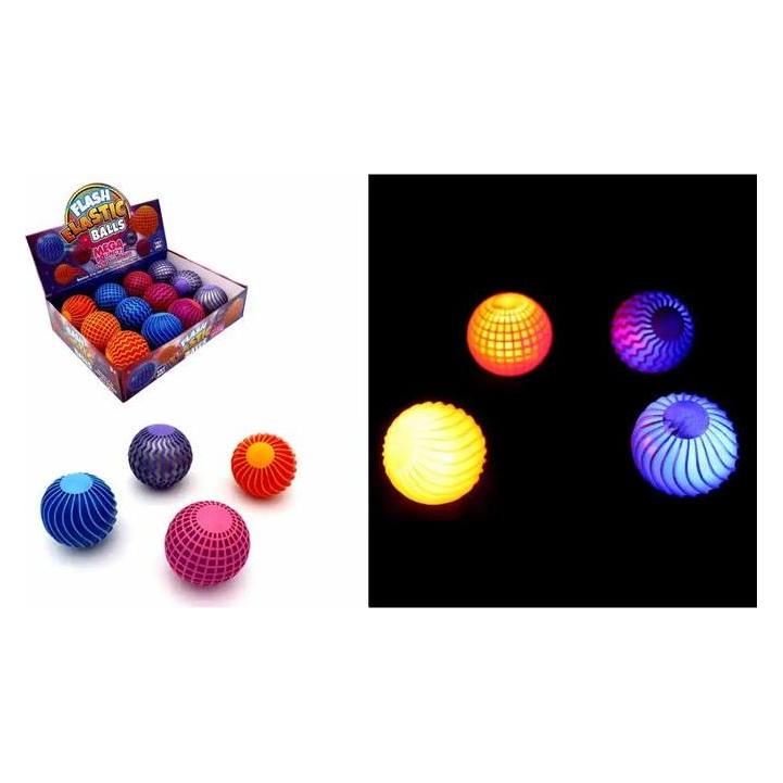 B&G International Flummi leuchtend 6,5cm sortiert (14912)