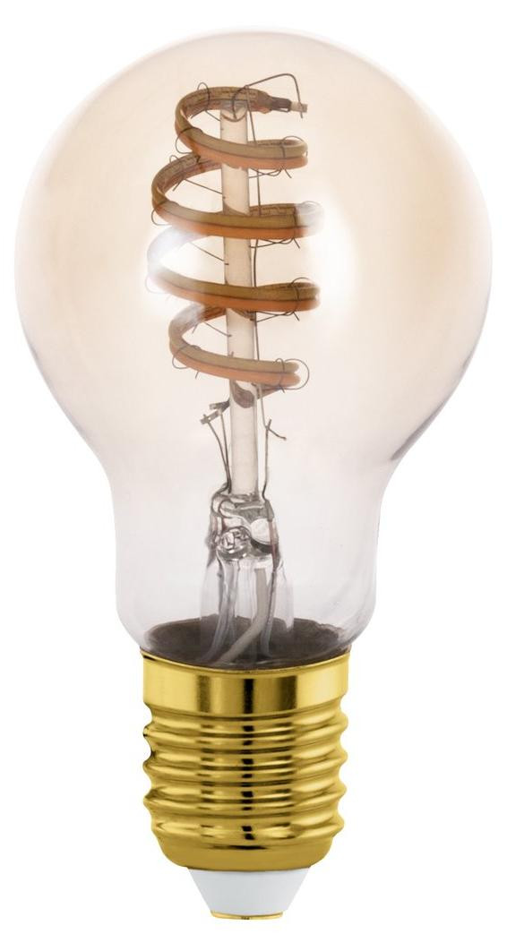Eglo Jantar Slimme LED Lamp, Glas, E27, A60, Peervorm