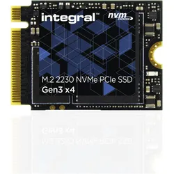 Integral 256GB M.2 2230 NVMe Gen3 x4 PCIe SSD (256 GB, M.2 2230), SSD