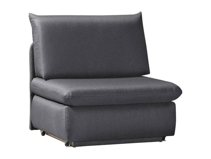 Novel Schlafsessel, Grau, Textil, Uni, 90x89x83 cm, Stoffauswahl, Liegefunktion, Wohnzimmer, Sofas & Couches, Schlafsofas, Schlafsessel