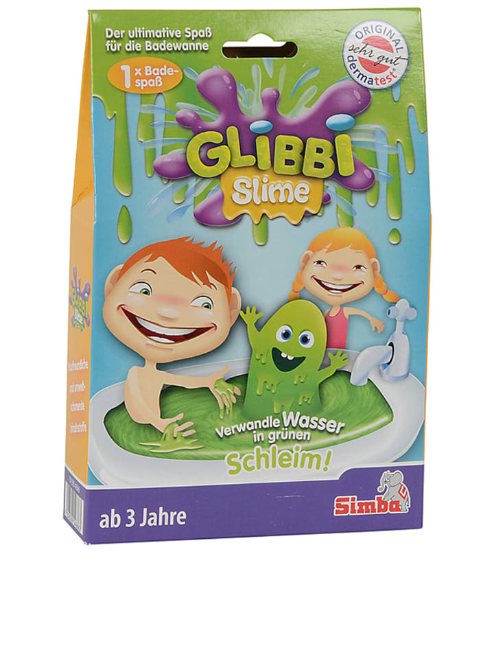 Simba Badeschleim "Glibbi Slime" in Grün, 150 g - ab 3 Jahren - onesize