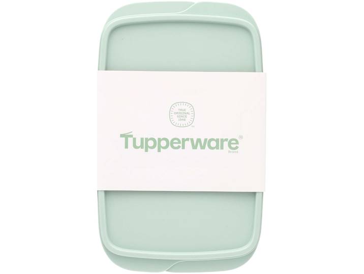 Tupperware Lunchbox mit Teiler grün 1l