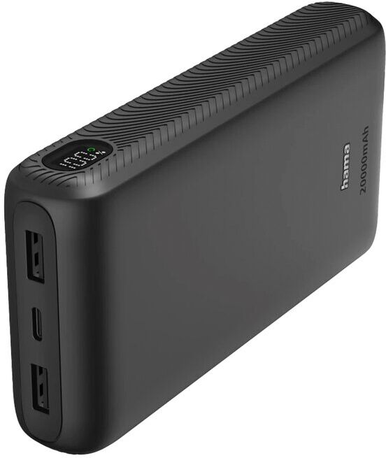 POWERBANK HAMA PERFORM 20000MAH ANTRACITE