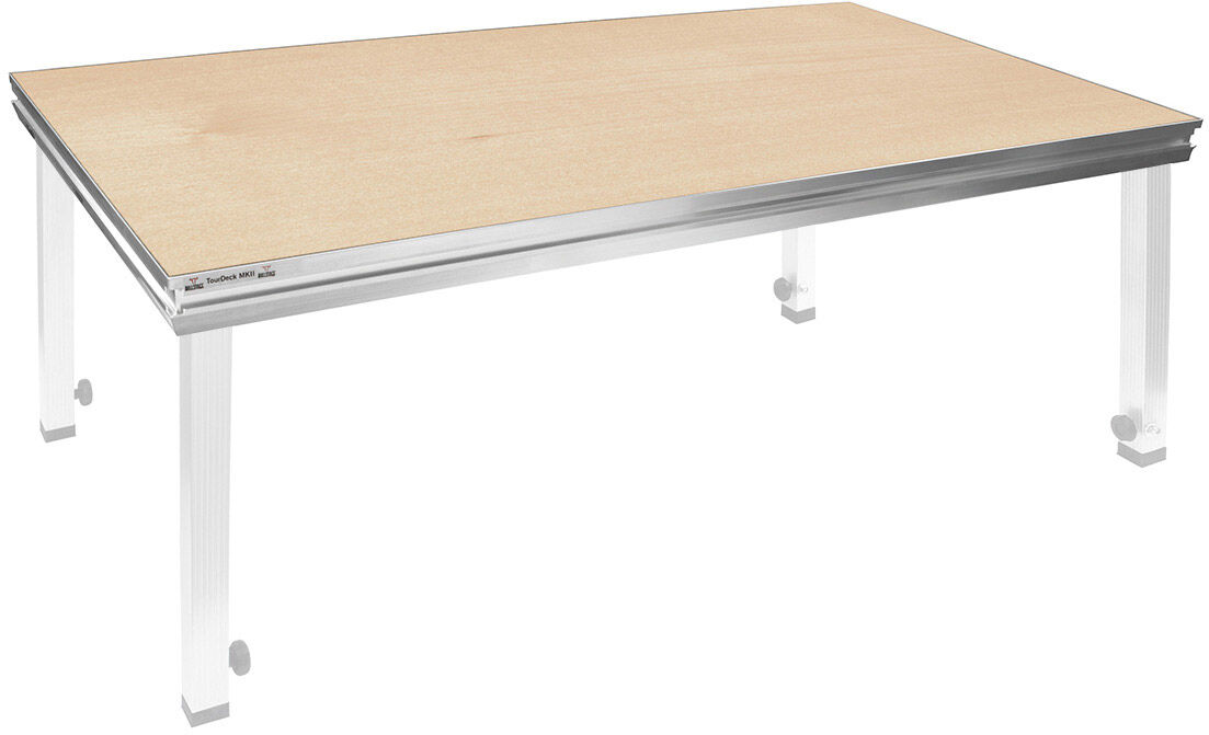 Bullstage Bühnenpodest Tourdeck Indoor 2x1 M Natur