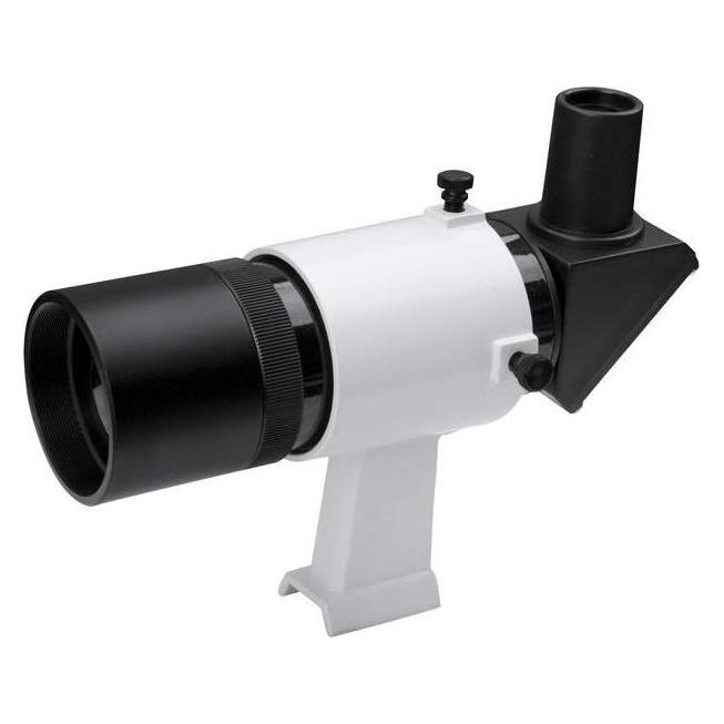 Sky-Watcher Skywatcher 9x50 Sucherfernrohr mit Winkelaufsatz gerade 90 (schwarz) (SW-7115)