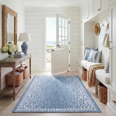 SAFAVIEH Courtyard Ziva Indoor/ Outdoor Waterproof Patio Backyard Rug