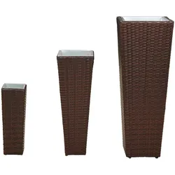 vidaXL, Aussendekoration, Garten Dekor Pflanzer