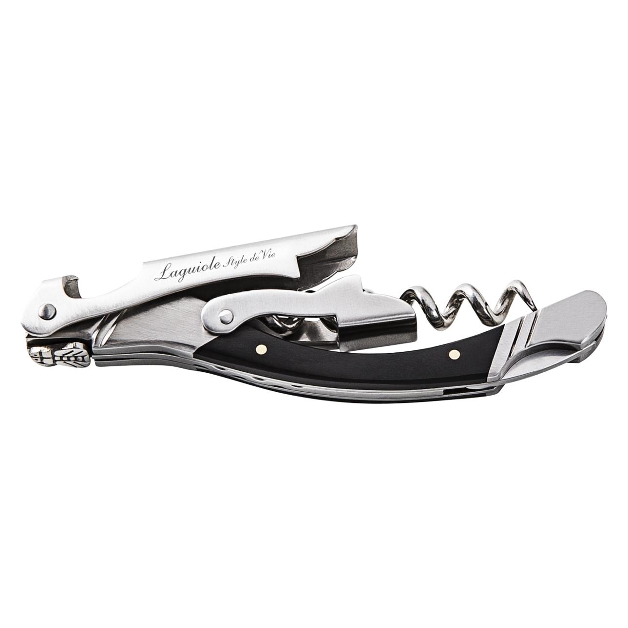 Laguiole Korkskruv Black Ebony SdV (Korkenzieher) (530504)