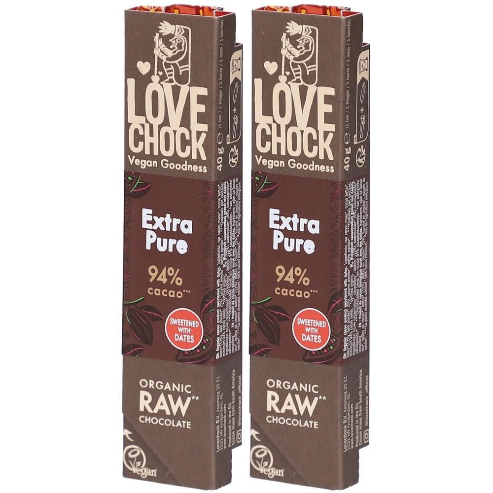 Lovechock Extra Pure 94% 40g 2x 2x40 g