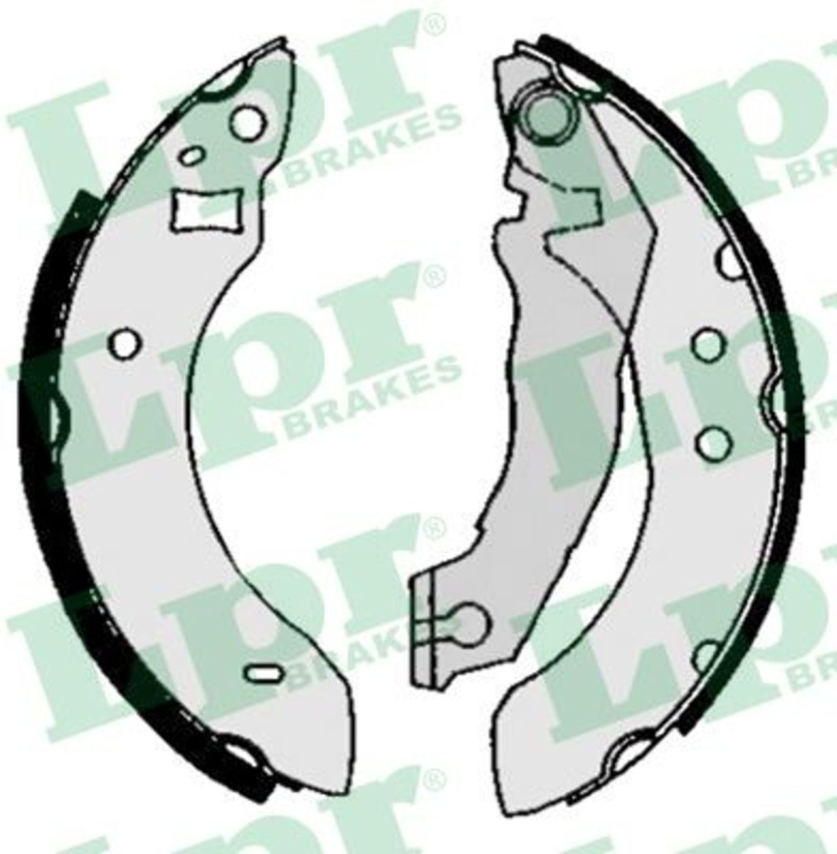 Bremsbackensatz LPR 04600