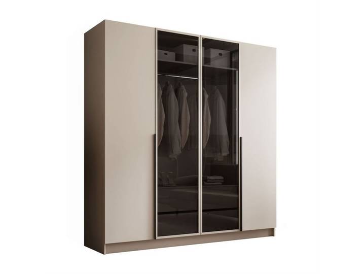 VIERTÜRIGER Schrank ATRIUM II mit Glasfront