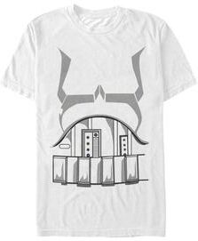 Men's Big & Tall Trooper Uniform Tee by Star Wars in White (Size XXLT)