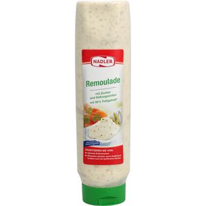 Nadler Remoulade 50% Fettgehalt, ohne Konservierungsstoffe, in der Dosierflasche, 875 ml