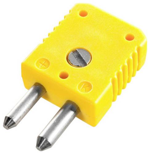 B + B Thermo-Technik Standardstecker Typ K, gelb | -50...+120°C Gelb Inhalt: 1St.
