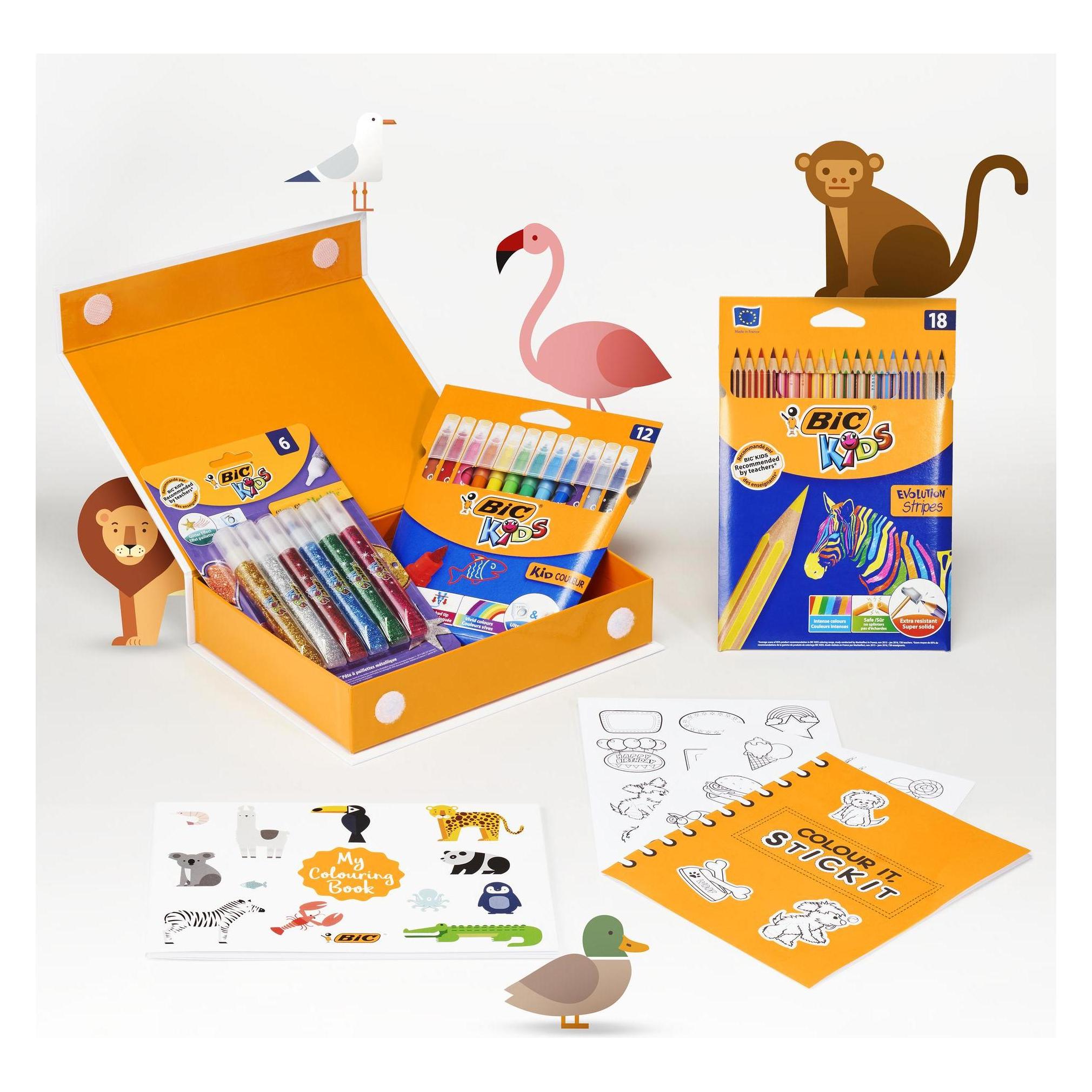 Bic Kids Color Box Tiere (975009)