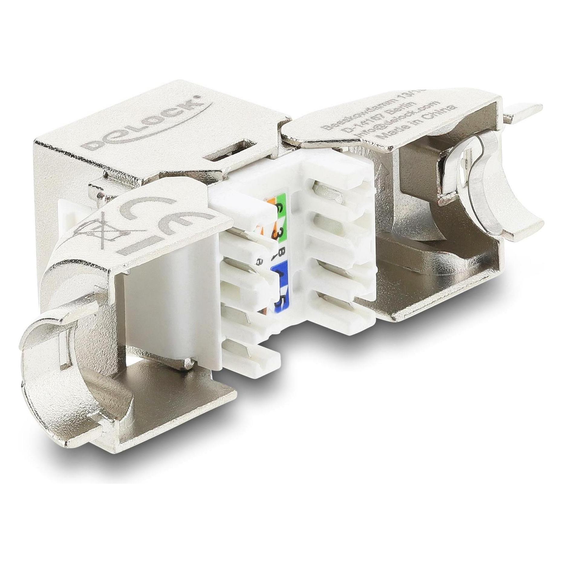 Delock Keystone Modul RJ45 Buchse zu LSA Cat.6A (Keystone Modul) (90798)