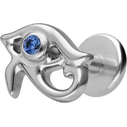 Titan Labret mit Innengewinde AUGE DES HORUS