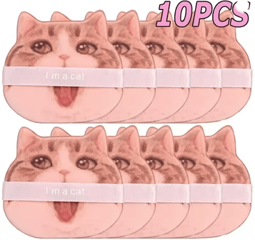 Inspire Essentials PawBlend Cat Paw Makeup Puff Soft Foundation Concealer Sponge 6