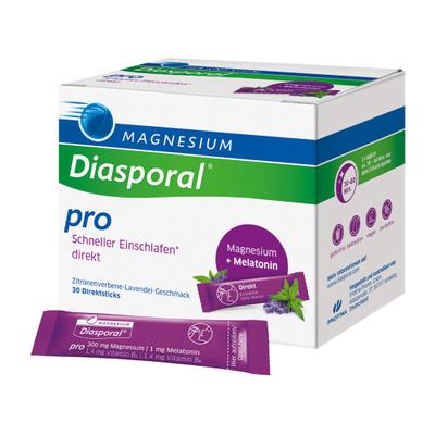 Magnesium Diasporal pro Schneller Einschlafen dir. 30 St Granulat