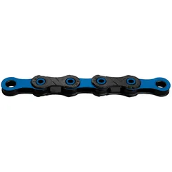 KMC DLC12 Fahrradkette 12-fach, 126 Glieder, schwarz/Blau