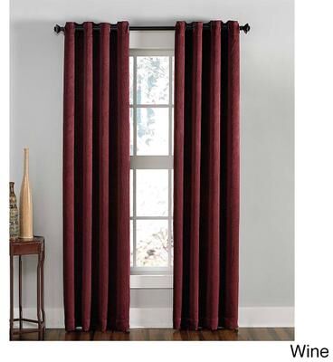 Lenox Crushed Textured Room Darkening Grommet Panel