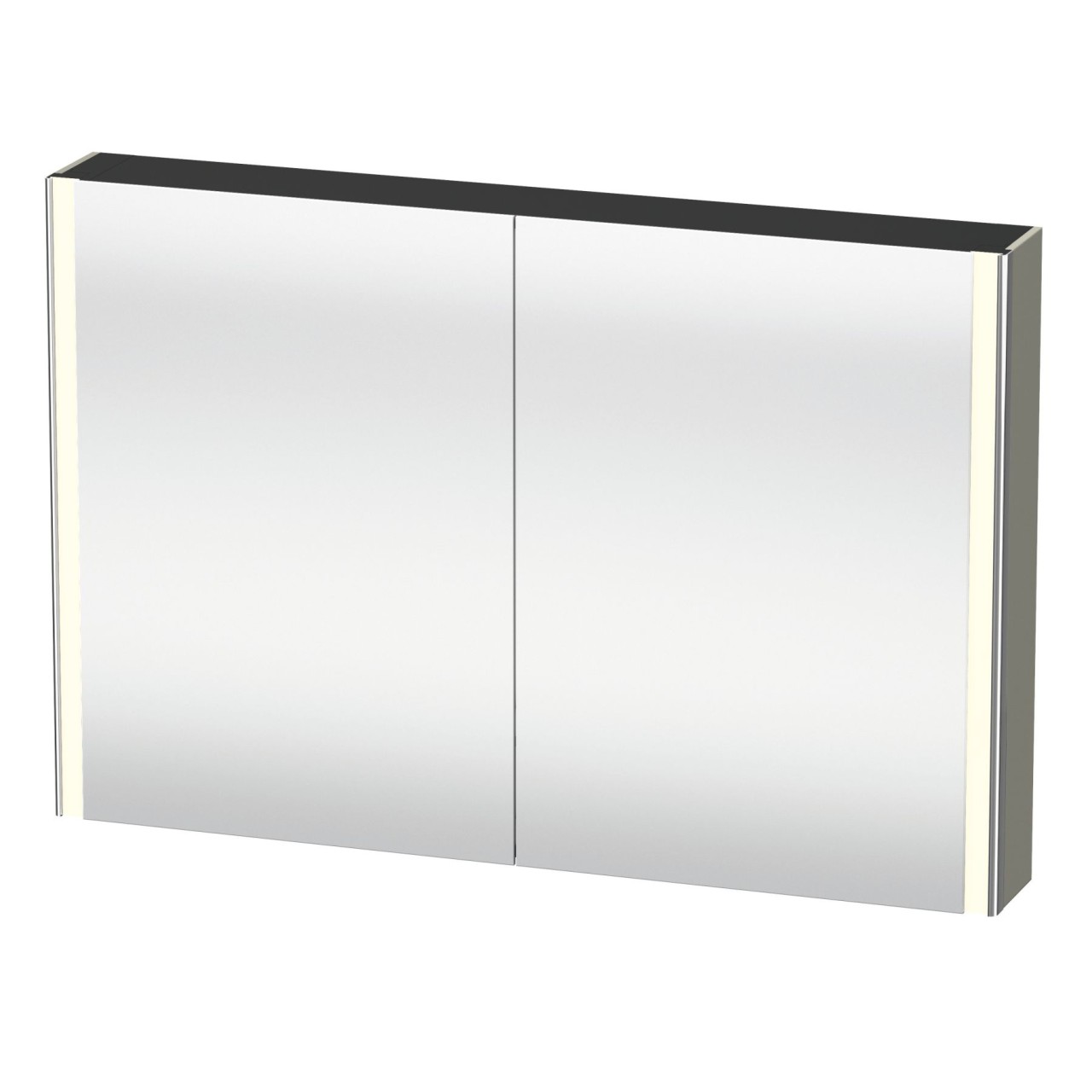 Duravit XSquare Spiegelschrank Stein Grau 1200x155x800 mm - XS7114092920000 XS7114092920000