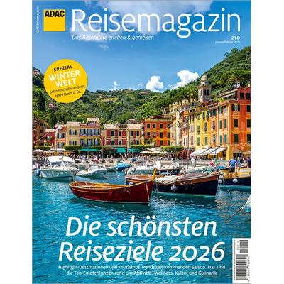 ADAC Reisemagazin mit Titelthema Schönste Reiseziele 2026, Taschenbuch von , Gräfe und Unzer Verlag GmbH, 978-3-9864530-5-3