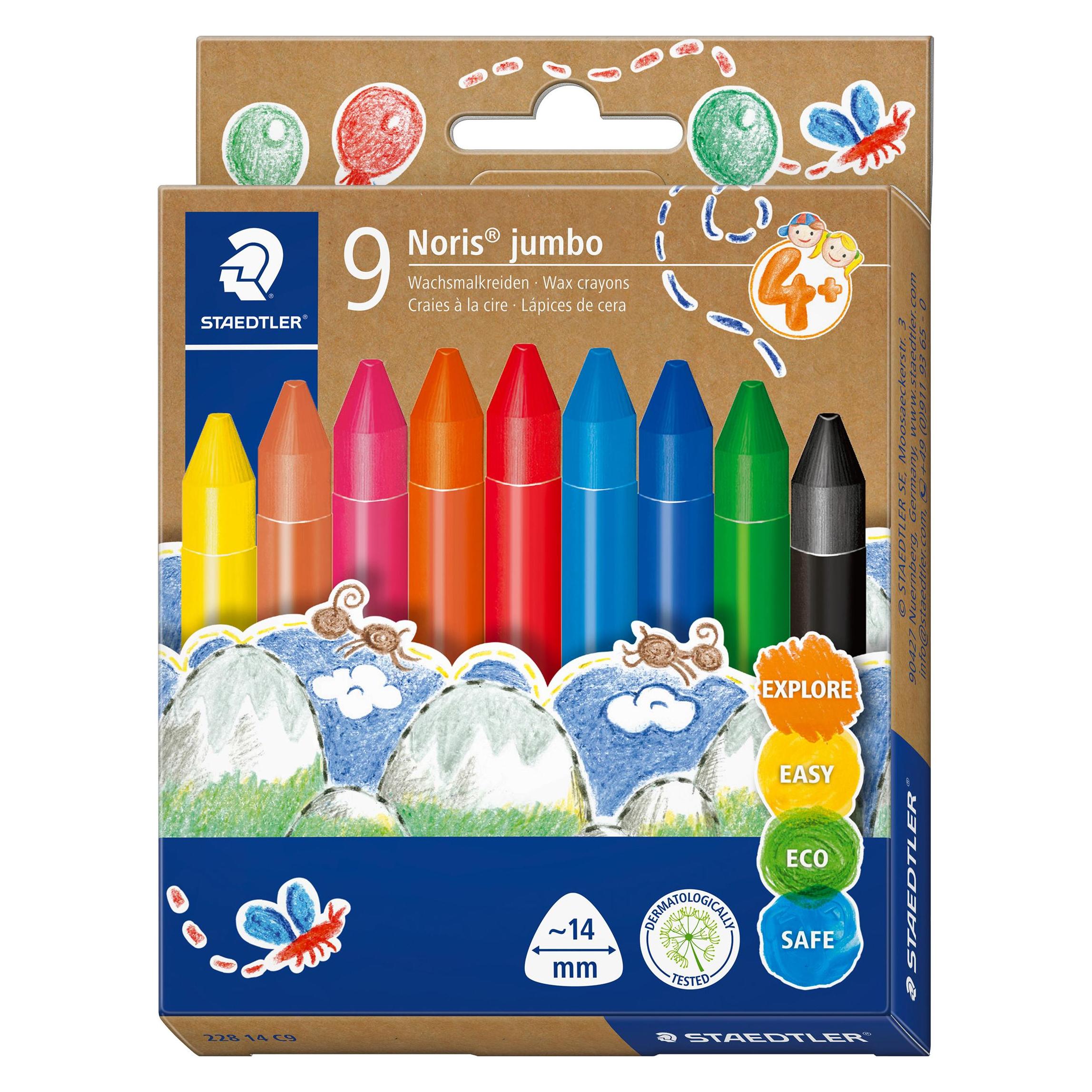 Staedtler Wachsmalkreide (9x) (228 14 C9)