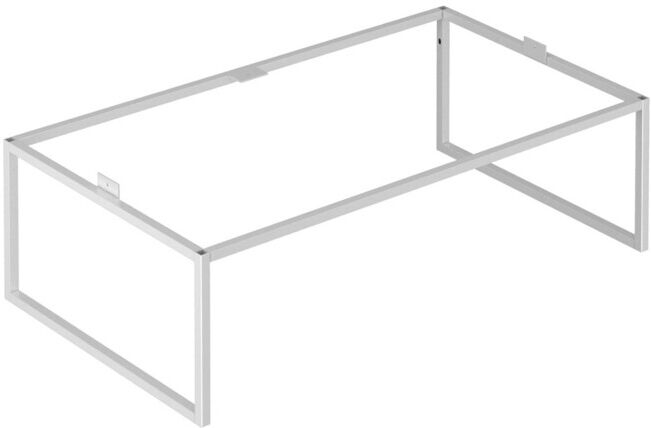 Keuco Socle X-Line 80x25,5x47 cm, décor I s-mat, verre I satiné (33198290003)