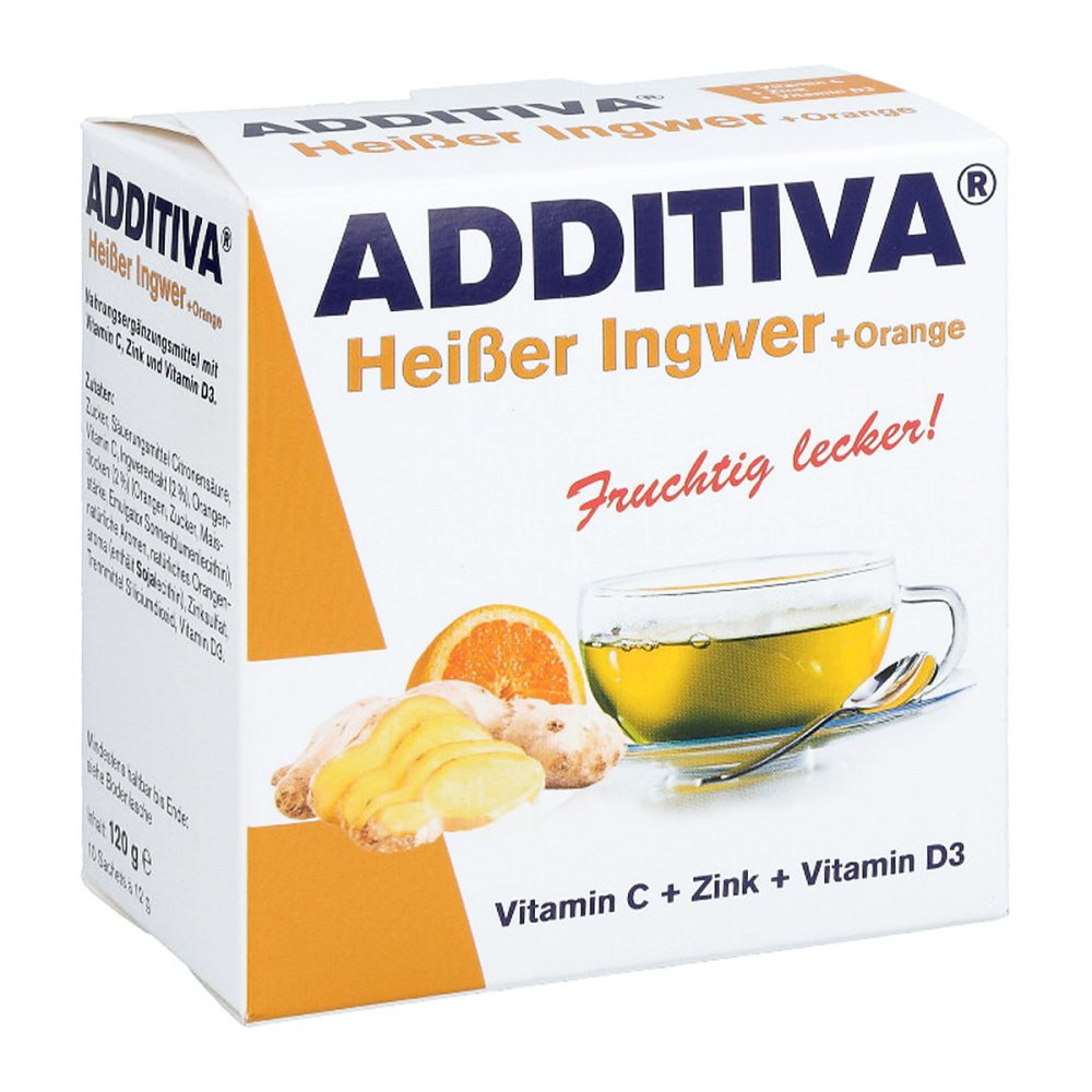 Dr.B.Scheffler Nachf. GmbH & Co. KG Additiva Heisser Ingwer+Orange Pulver 10627562