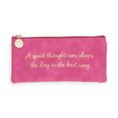Etui A quite thought, Pink