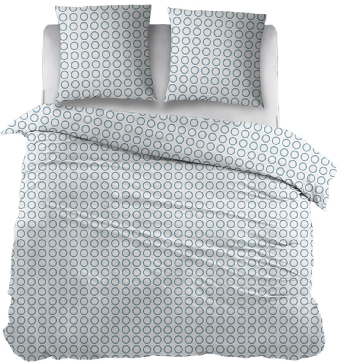Snoozing Ingeborg Dekbedovertrek Tweepersoons Blue 200 x 220 cm